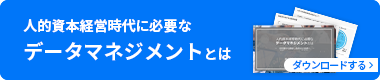 人的資本経営時代に必要なデータマネジメントとは ダウンロードする